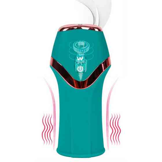 Мужской автоматический мастурбатор с вибрацией 