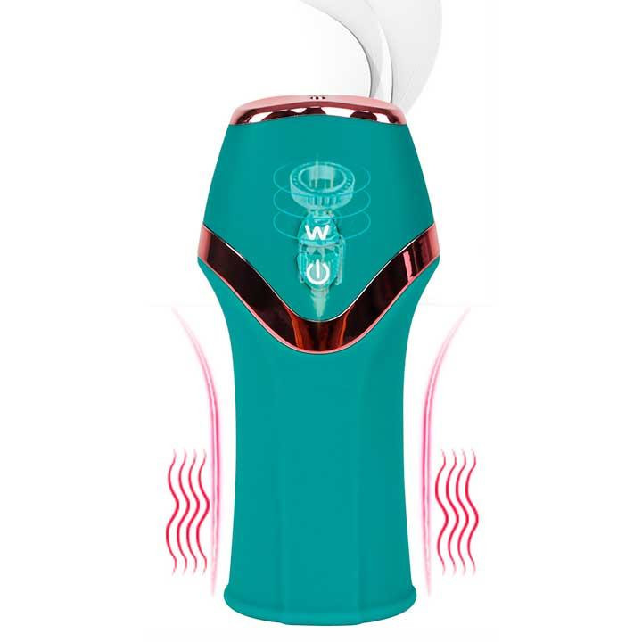 Мужской автоматический мастурбатор с вибрацией 