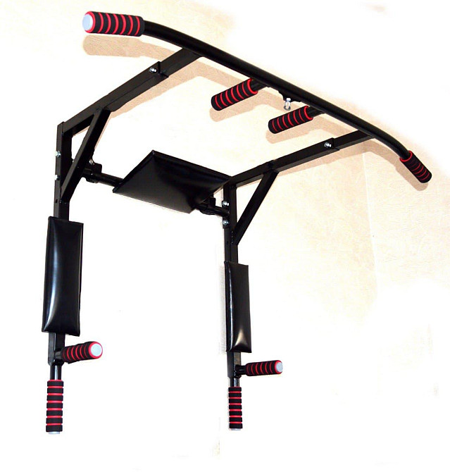 Турнік з адаптивною спинкою (до 250 кг*) домашній розбірний (на стіну) С Харків - фото 1