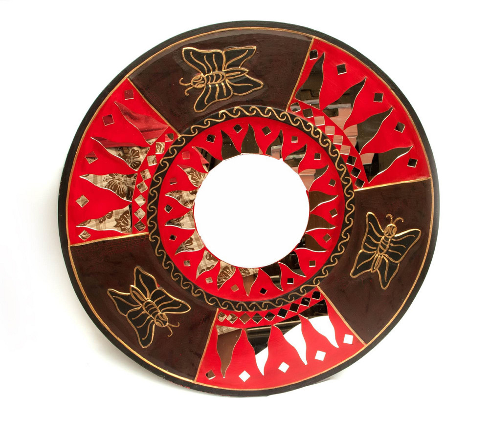 Декоративное зеркало мозаичное Солнце Киев - изображение 1