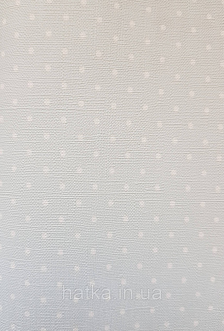 Шпалери вініл на флізеліні A.S.Creation Maison charme 0.53x10 у крапку в горошок білі на блакитному Київ - фото 2