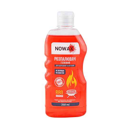 Розпалювач для деревини та вугілля Nowax рідкий, 250мл Київ