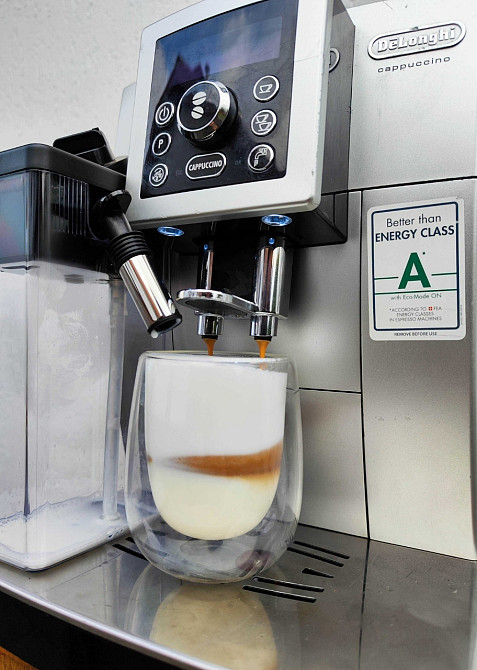 Кавомашина кофемашина Delonghi cappuccino ECAM 23.460 новий молочник. Харків - фото 2