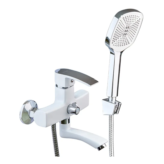 Змішувач для ванни Mixxus Magnum 009  White-Chrome   ( MI6203 ) 29614 Харьков