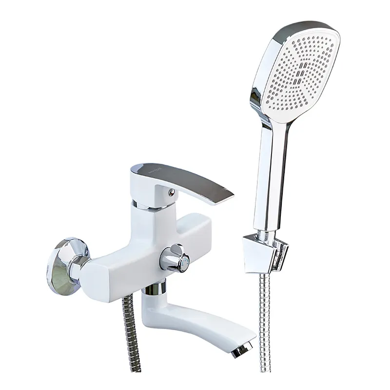 Змішувач для ванни Mixxus Magnum 009  White-Chrome   ( MI6203 ) 29614 Харьков - изображение 1