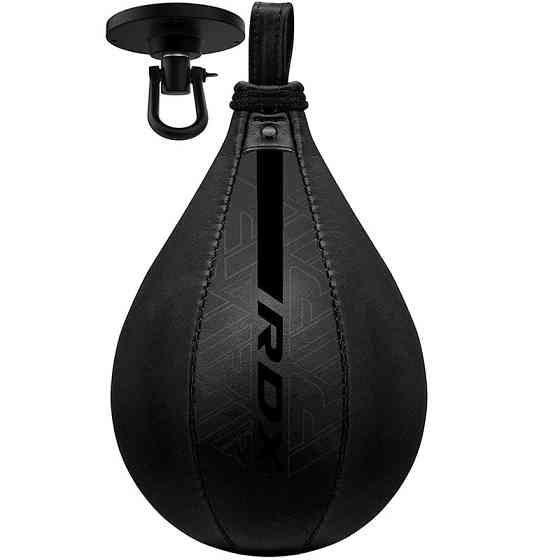 Пневмогруша боксерська RDX F6 KARA SPEED BALL + swivel Matte Black Кам'янське