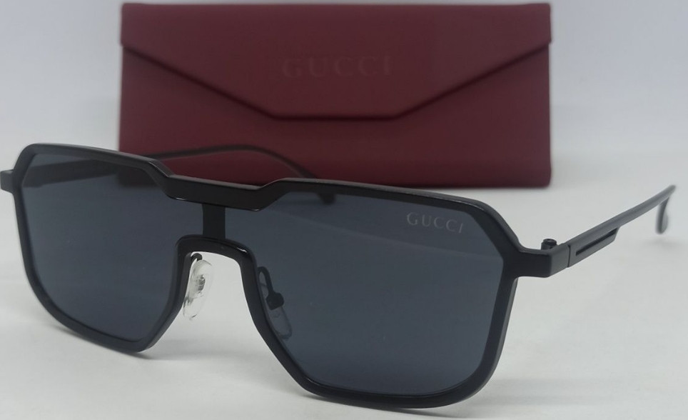 Брендовые стильные красивые мужские очки черные в черной металл оправе. Киев - изображение 8