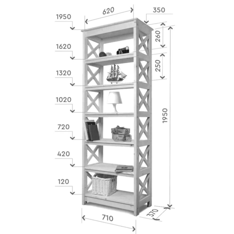 Етажерка для ванної "Олані" зефір Миколаїв - фото 2