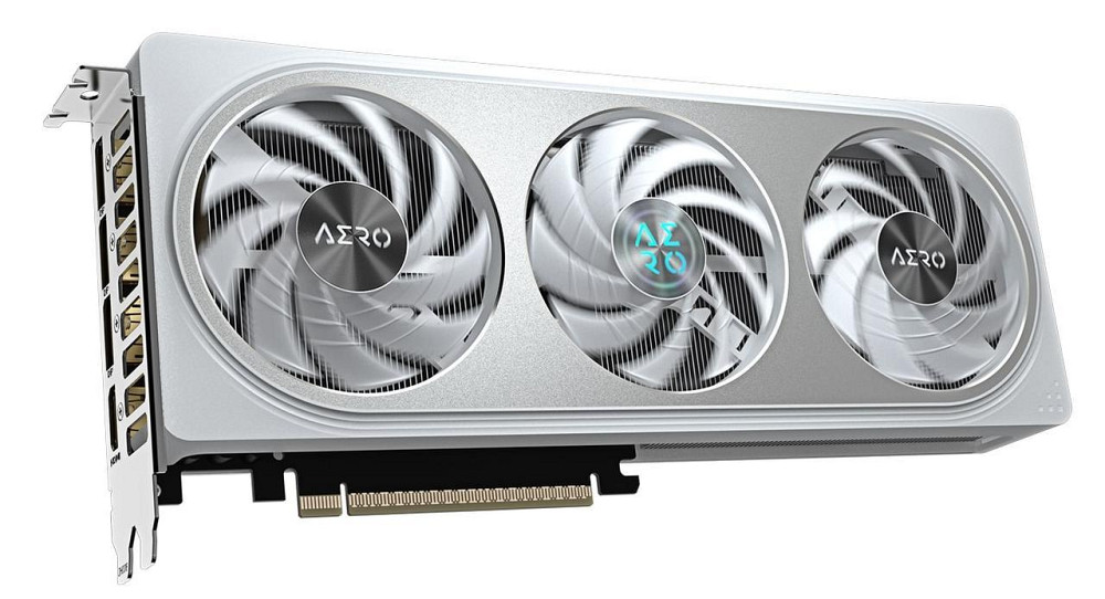 Відеокарта GF RTX 5060 Ti 8 GB GDDR7 Aero OC Gigabyte (GV-N506TAERO OC-8GD) ( Silver ) Харьков - изображение 4