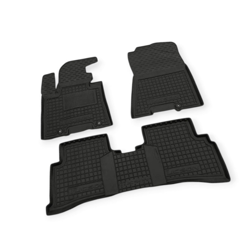 Килимки Хюндай tucson iii 2015-2020 борт 2,5см, з перемичкою салону Мукачево - фото 1