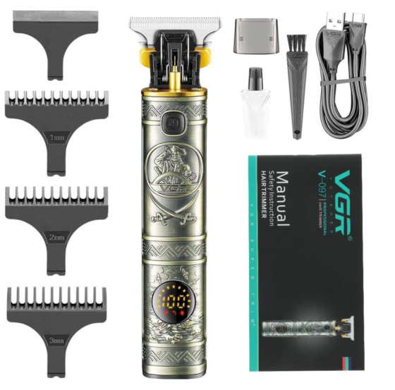 Триммер бороды и усов VGR V-097 Platinum Днепр