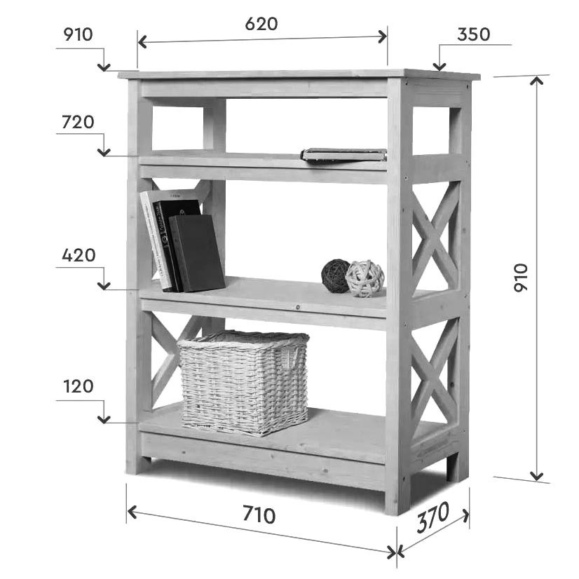 Этажерка для ванной 
