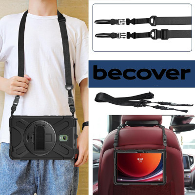 Чехол для планшета BeCover Heavy Duty Samsung Tab Active5 Pro SM-X356B/X350 10.1" Black (713558) Винница - изображение 8