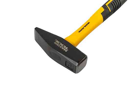 Молоток слюсарний MASTERTOOL 1000 г HRC 50 рукоятка фібергласова 320 мм 02-0910 Коломия