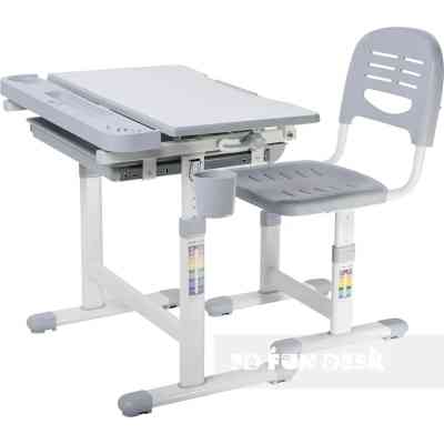 Парта со стулом FunDesk Cantare Grey Винница