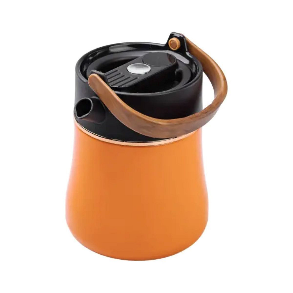 Yiwu Чайник термос із датчиком температури та вакуумною ізоляцією 700 мл помаранчевий HP-14-22O Коломыя - изображение 4