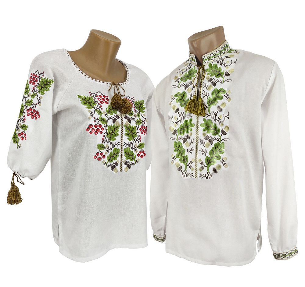 Чоловіча вишиванка з яскравим орнамент  Дубки. Київ - фото 2