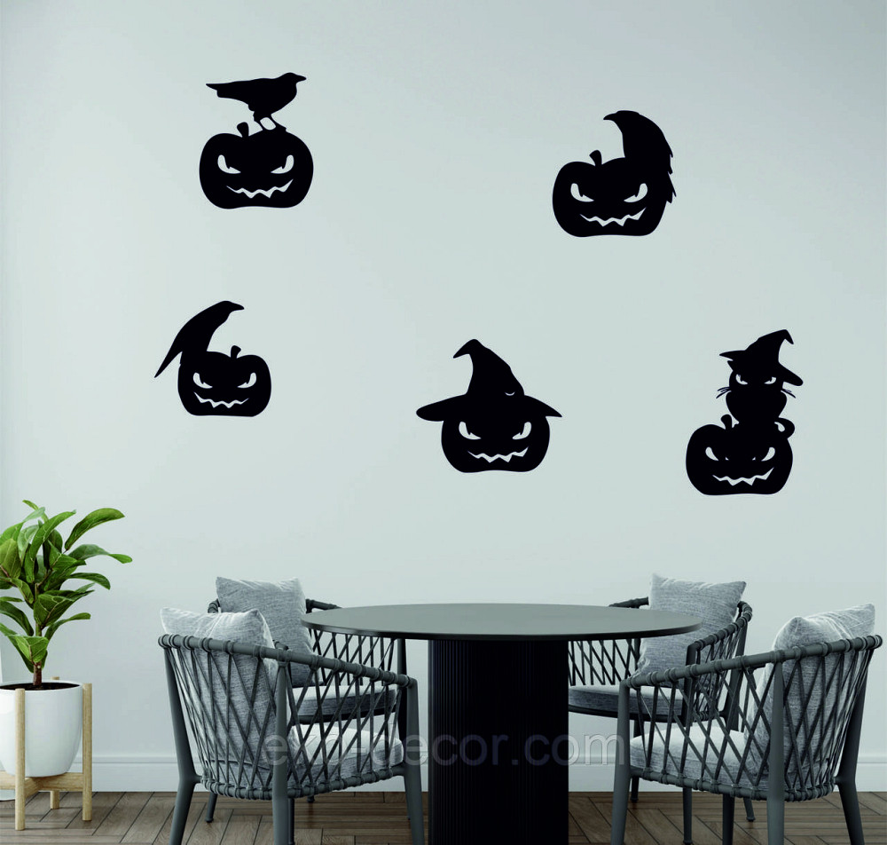 Декоративне настінне Панно «Хелловін - гарбуз», Декор на стену Київ - фото 8