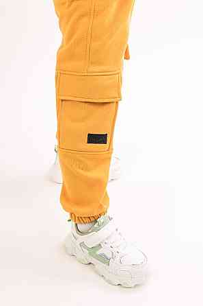 Костюм детский, спортивный х/б 100% (серый меланж, ментол, сиреневый,розовый, желтый) Крохатушка одяг 104, Желтый Киев