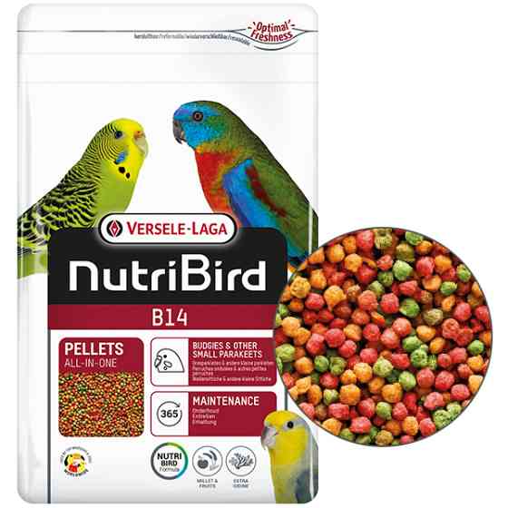 Versele-Laga NutriBird В14 ВЕРСЕЛЕ-ЛАГА НУТРІБЕРД В14 повнораціонний корм для хвилястих та інших невеликих папуг Київ