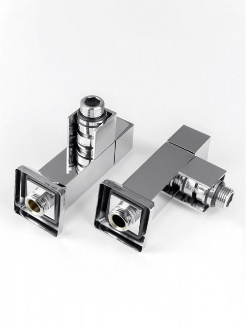 Краны угловые квадратные для полотенец Марио G1/2