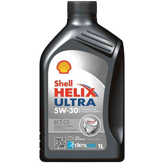 Shell Helix Ultra ECT C3 5W-30, 1 л — Преміум синтетична моторна олива для сучасних бензинових і дизельних двигунів Ковель