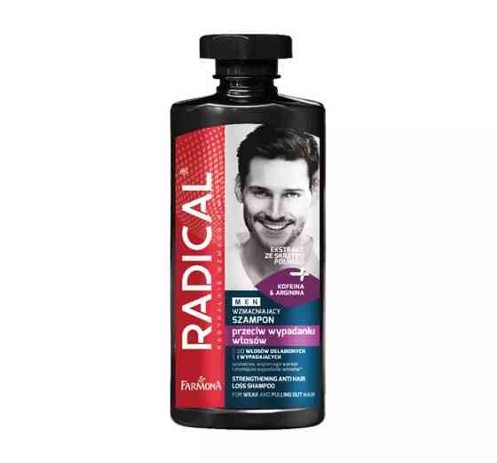 Шампунь зміцнюючий від випадіння волосся Farmona Radical Men 400 мл Київ