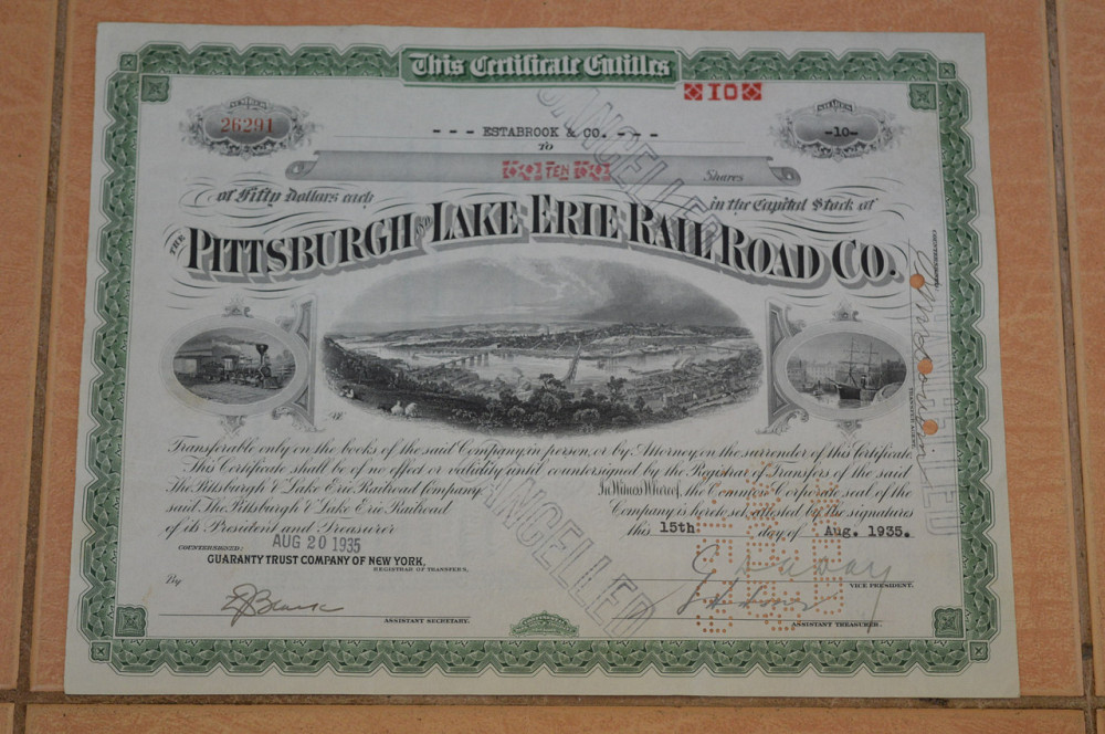 Акція. США. 1935 рік No26291 (Б-5) Полтава - фото 1