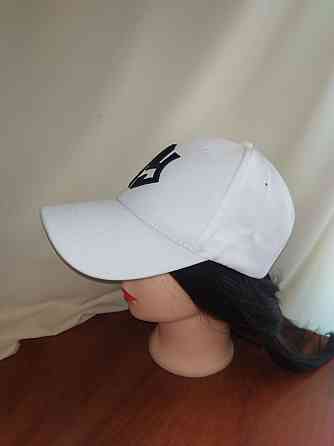 Бейсболка з вишивкою "NY" Білий Харків