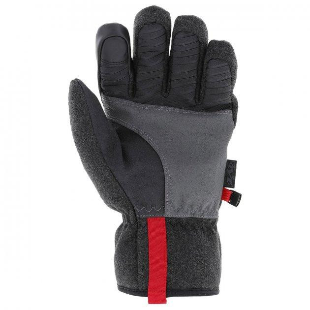 Зимові тактичні рукавички Mechanix Coldwork WindShell Чорний із сірим S Вінниця - фото 4