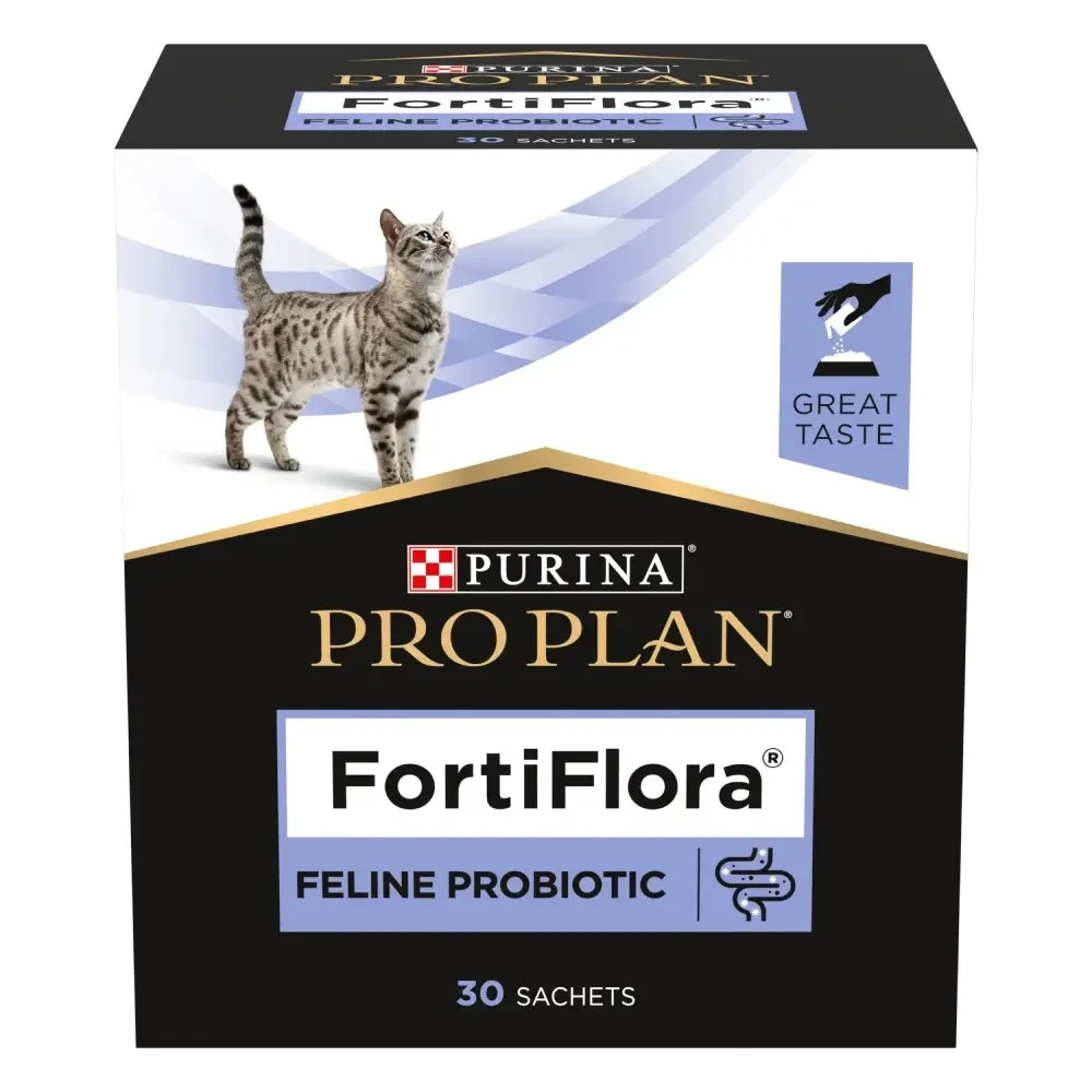 Пробіотик PRO PLAN FortiFlora для дорослих котів та кошенят для підтримання нормальної міклофлори шлунково-кишкового тракту, 30х1 г Київ - фото 1