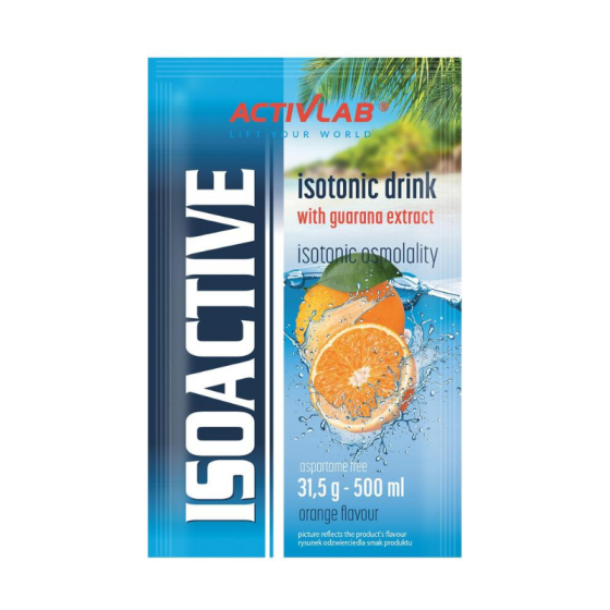 Ізотонічний напій Iso Active 31,5 g 1 sachet (Orange) Луцьк
