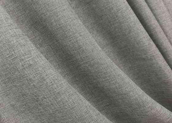 Комплект штор VR-Textil Лен Мешковина 150х270 2шт и Тюль 600х270 1016ш-115т Светло-серый с белым 71-026/5 Киев