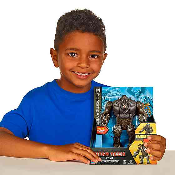 Фігурка Godzilla vs. Kong серії «Titan Tech» – Конг (20 cm) Дніпро