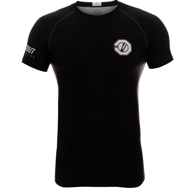 Футболка чоловіча стрейч Poundout Gear BASE black SUB-SKIN tech, XL Луцьк - фото 1