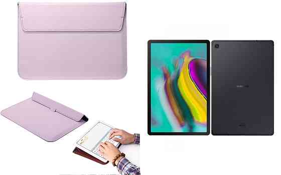 Чохол-конверт VitoCase для Samsung Galaxy Tab S5e (2019), з функцією підставки для планшета Фіолетовий Київ