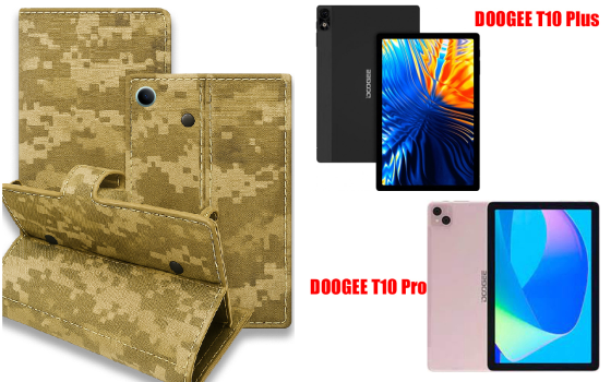 Книга-трансформер для планшета Doogee T10 Plus, T10 Pro, цвет Black Pixel Киев