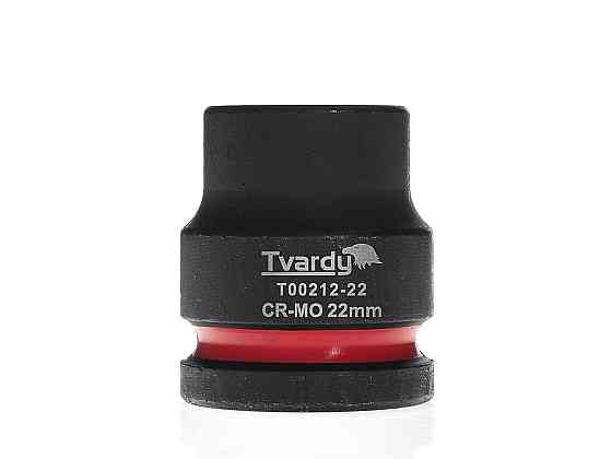 Головка ударна "Tvardy" з хром-молібденової сталі (Cr-Mo)  3/4"  6-гранна 22 мм Киев