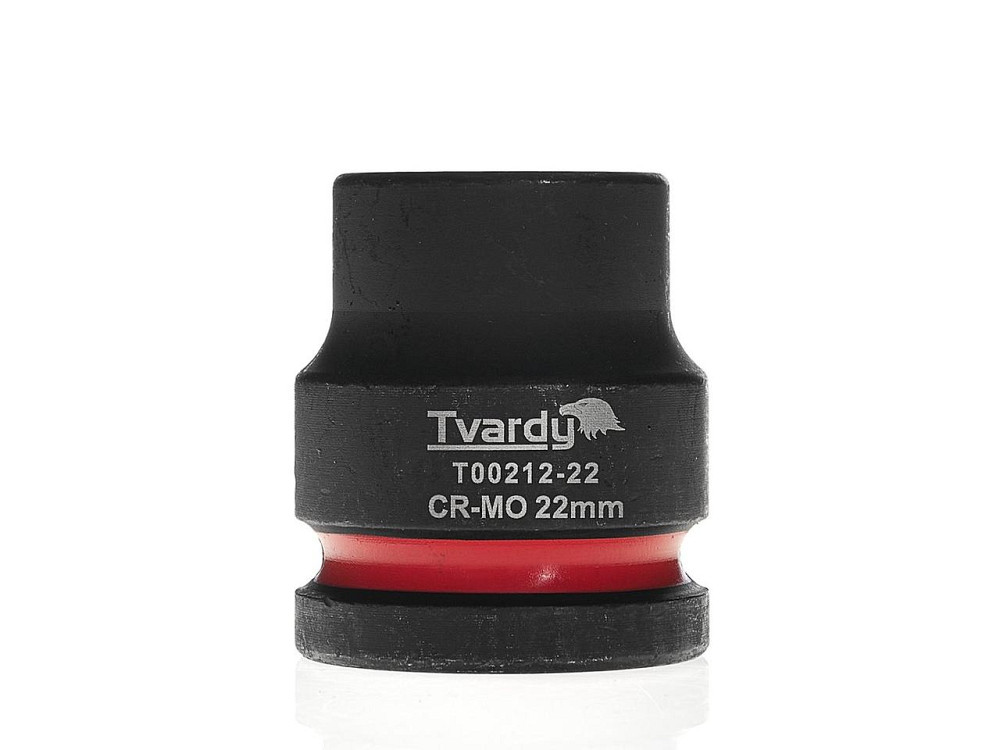 Головка ударна "Tvardy" з хром-молібденової сталі (Cr-Mo)  3/4"  6-гранна 22 мм Киев - изображение 1