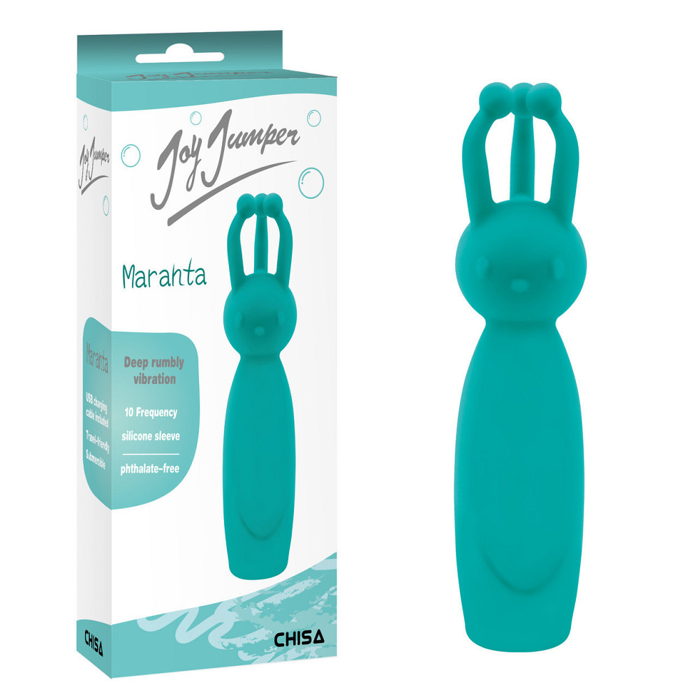 Мини вибратор клиторальный Chisa Joy Jumper Maranta, бирюзовый Sex Aura Киев - изображение 1