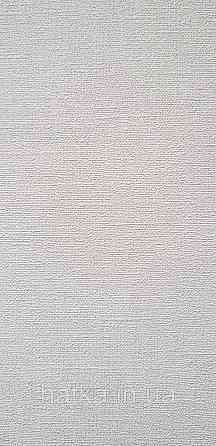 Шпалери вінілові на флізеліні AS creation Amber метрові однотонні структурні під тканину матові білі Київ