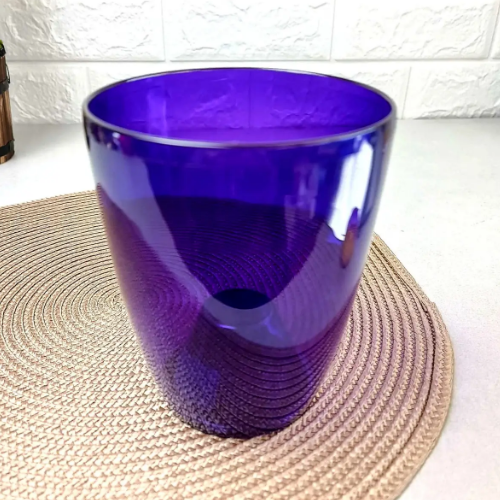 Вазон Орхідея 20*24см фіолетовий прозорий Алеана Житомир - изображение 2