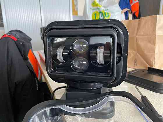 Прожектор 4800Lm Черный 12В для лодок катеров яхт Киев