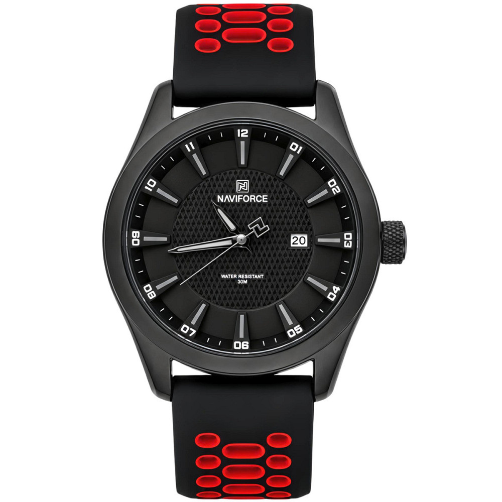 Годинник чоловічий наручний Naviforce Perfect Flex Red (2 ремінці) Вінниця - фото 1