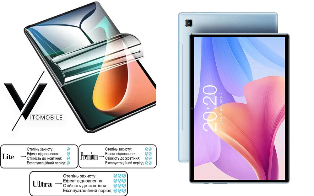 Полиуретановая пленка HyperClear Guard для Teclast P25, P25T Киев - изображение 1
