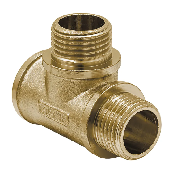 Трійник ВЗЗ Koer KF.T06FMM.WN - 1/2'' (без нікелю) (KR3031) Київ