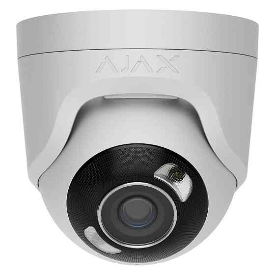 IP-камера Ajax TurretCam HL White 8 МП (2.8мм) ( 18884 ) Харків