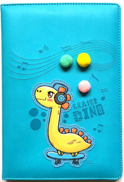 Блокнот дитячий А5/64 арк. "Bourgeois" чисті аркуші, шкірзам обкл, 9340, шт Київ - фото 1