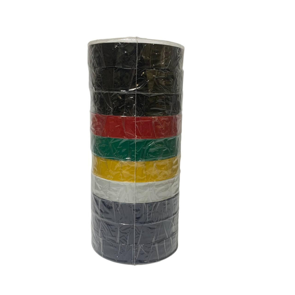 Изолента MASTER+ 0.13мм×17мм×25м — электроизоляционная лента ПВХ для монтажа, ремонта и изоляции проводов. Харьков - изображение 3