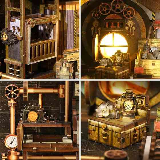 3D Румбокс DIY Bookend Бук Нук Mechanical Rhythm Механический ритм (JTSL-19A) Киев